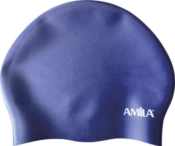 Σκουφάκι Κολύμβησης AMILA Long Hair HQ Μπλε 47026