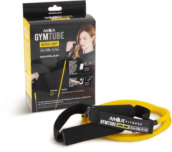 Λάστιχο Αντίστασης AMILA GymTube Ultra Light 48125 - Image 2