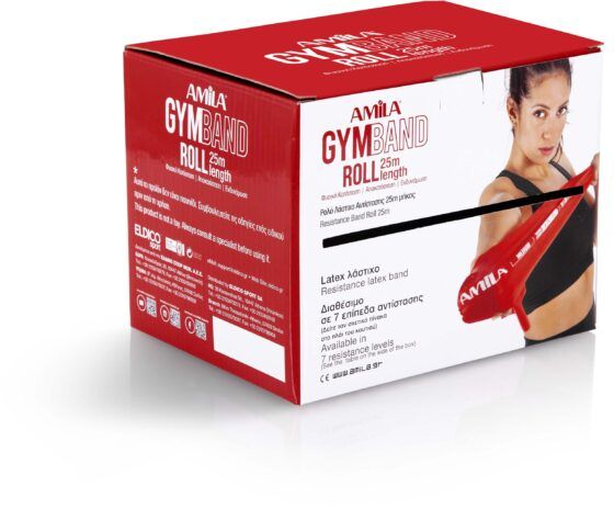 Λάστιχο AMILA GymBand Ρολό Medium 48146 - Image 2