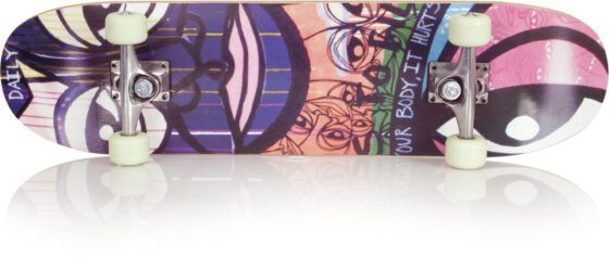 Τροχοσανίδα Skateboard AMILA Skatebird+ Tiki 48943 - Image 2