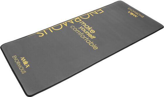 Στρώμα Γυμναστικής NBR 10mm 80Kg Μαύρο ENORMOUS AMILA 81774 - Image 2