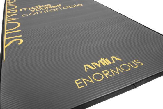 Στρώμα Γυμναστικής NBR 10mm 80Kg Μαύρο ENORMOUS AMILA 81774 - Image 3