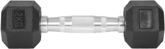 Αλτήρας Εξάγωνος Rubber Cover Class A - 2,0Kg AMILA 84535 - Image 2