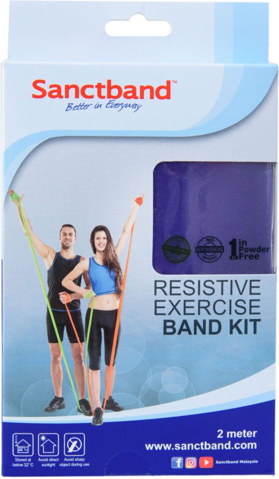 Λάστιχο Αντίστασης Sanctband Gymband Πολύ Σκληρό 88304 - Image 4
