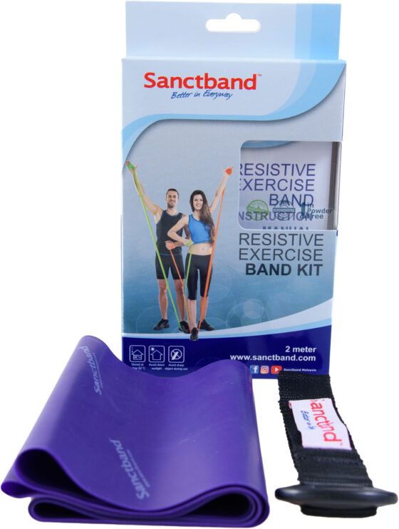Λάστιχο Αντίστασης Sanctband Gymband Πολύ Σκληρό 88304 - Image 5