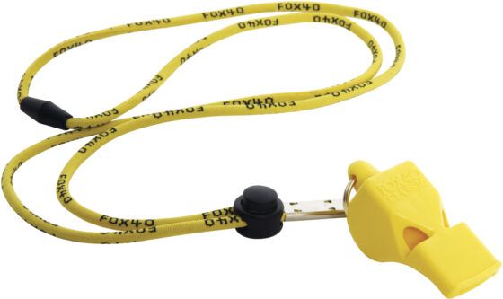 Σφυρίχτρα FOX40 Classic Safety Κίτρινη με Κορδόνι 99030208 - Image 2