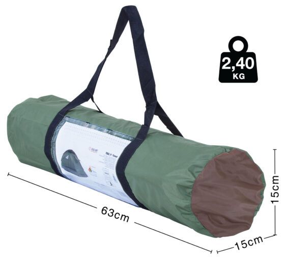 Σκηνή Camping Escape Trail II+ Forest 11202 - Image 3