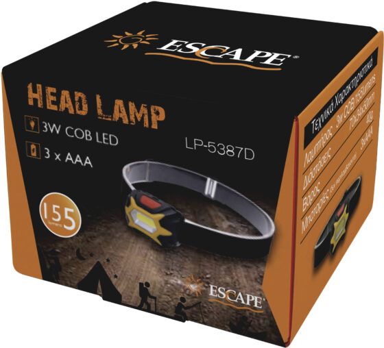 Φακός Κεφαλής Escape COB LED 155lm 11312 - Image 3