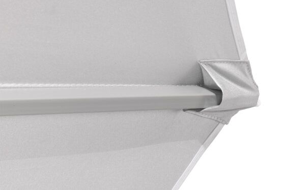 Ομπρέλα Παραλίας/Κήπου Escape 2.4m 6 Ακτίνες Silver Grey 12206 - Image 5