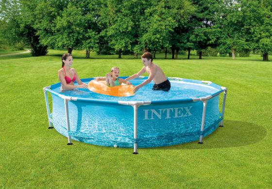 Πισίνα INTEX Metal Frame Beachside 305x76cm 28208
