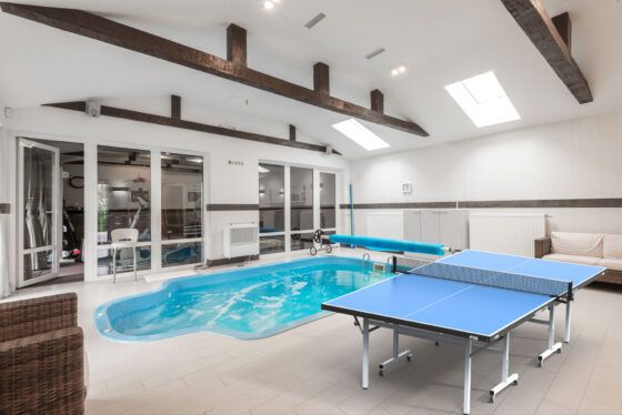 Τραπέζι Ping Pong Εσωτερικού Χώρου Stag Hobby Μπλε - Image 5