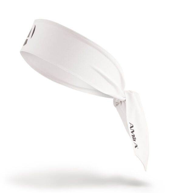 Περιμετώπιο Bandana AMILA Tie Band Λευκό 45708