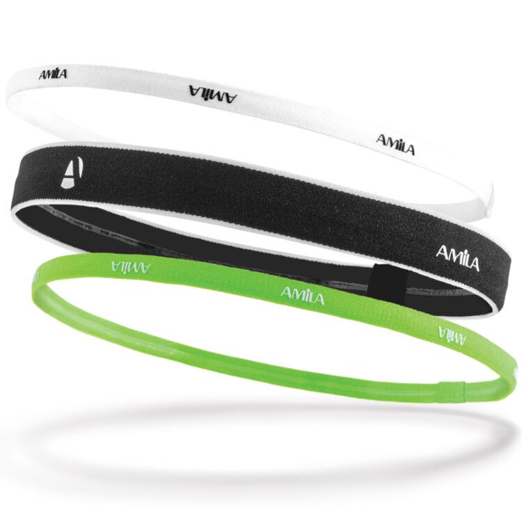 Amila Hair Band Set 3Pack 45710 Περιμετώπιο Προπόνησης