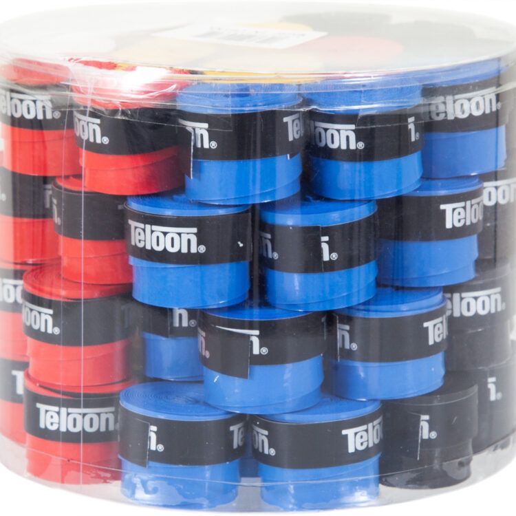 Mega Pack Ταινία Λαβής Ρακετών Teloon Extra Overgrip (5 Χρώματα) 45731