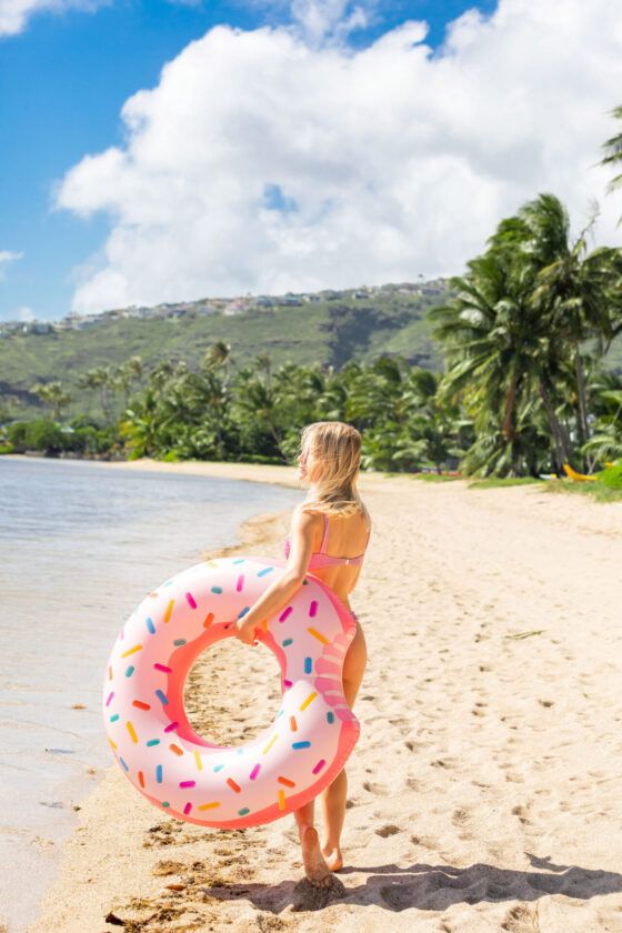 Rainbow Donut Tube INTEX 56265 - Image 4