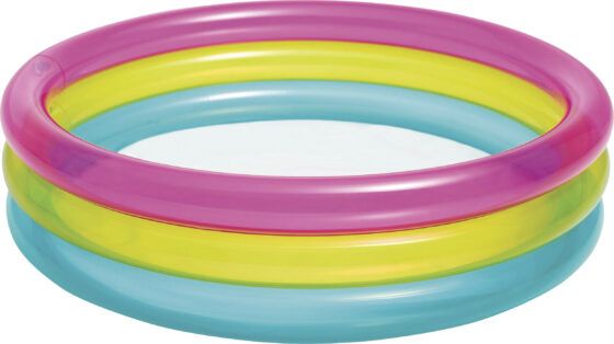 Intex Φουσκωτή Πισίνα Rainbow Baby Pool  57104