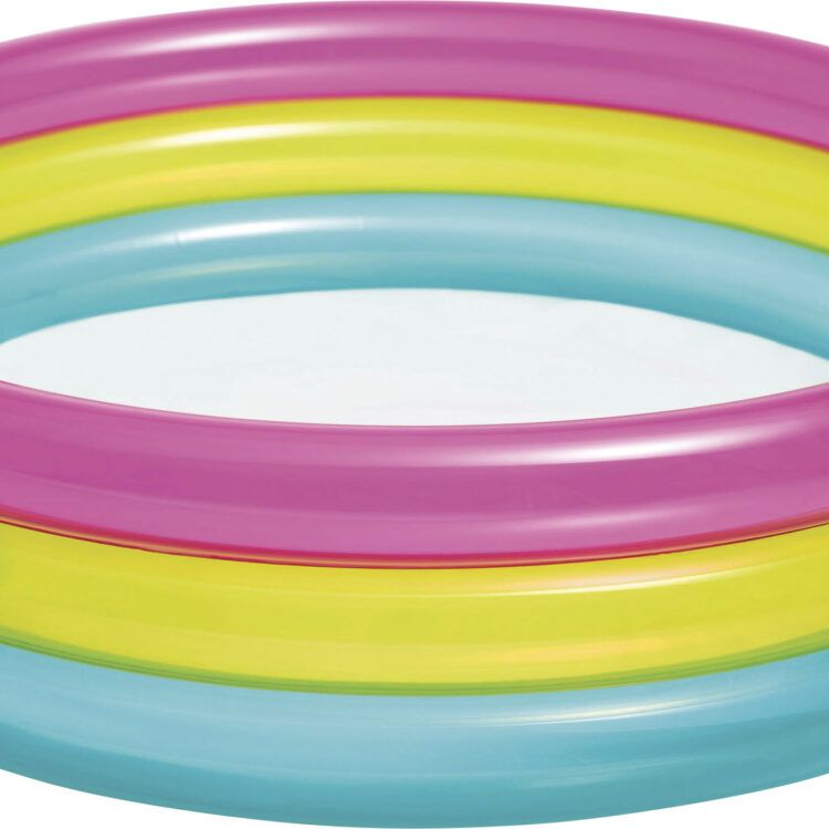 Intex Φουσκωτή Πισίνα Rainbow Baby Pool  57104