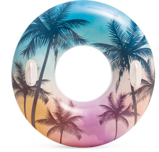 INTEX Tropical Φουσκωτή Σαμπρέλα Φύλλα Λευκό 97cm 58263 - Image 5