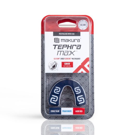 Προστατευτικό Μασελάκι Makura Tephra Max Μπλε/Λευκό/Κόκκινο SR 6017514128 - Image 2