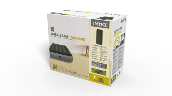 Φουσκωτό Στρώμα Ύπνου 76x191x25 Intex Downy 64760 - Image 5
