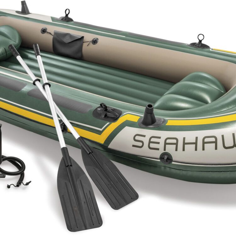 INTEX Seahawk 4 SET (με κουπιά & τρόμπα) (68351)