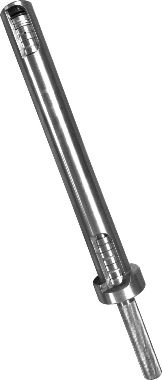 Ολυμπιακή Μπάρα 220cm 20Kg 1500LBS 8 Ρουλεμάν 28mm Aνοξείδωτη AMILA 80029 - Image 4