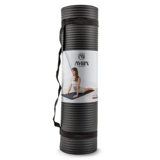Στρώμα Γυμναστικής NBR 15mm 80Kg 183cm Μαύρο 81776 - Image 5