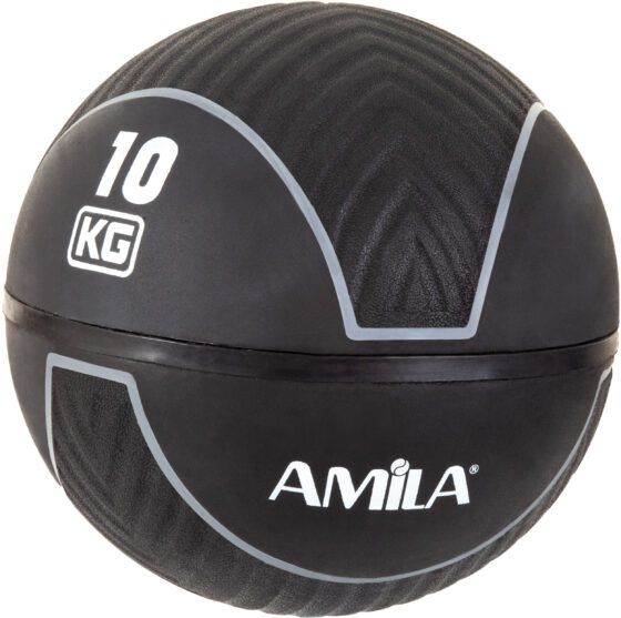 Μπάλα AMILA Medicine Ball HQ Rubber 10Kg 90711 - Image 2