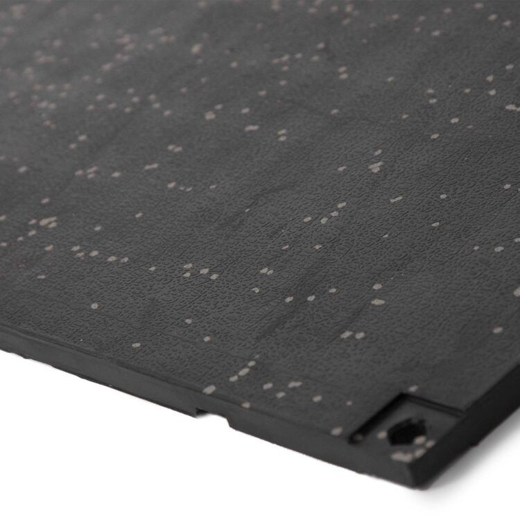 Λαστιχένιο Πάτωμα Original Πλακάκι 100x100cm 15mm Grey Flecks 94472