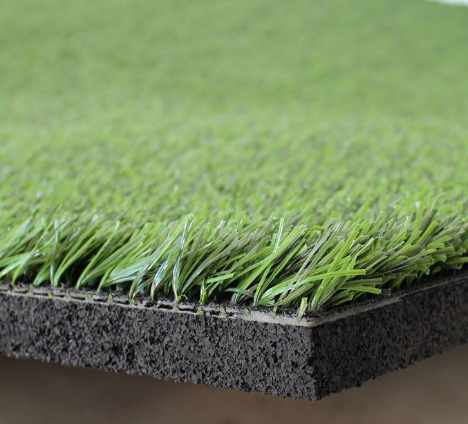 Λαστιχένιο Πάτωμα BeGREEN Active Πλακάκι 98x98cm 20mm Πράσινο 94475