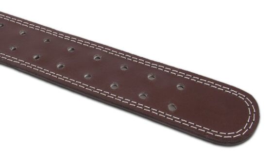 Ζώνη Άρσης Βαρών AMILA Δερμάτινη Καφέ C Quality M 94912 - Image 3