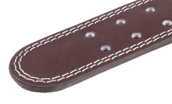 Ζώνη Άρσης Βαρών AMILA Δερμάτινη Καφέ B Quality M 94921 - Image 3