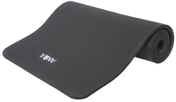 Στρώμα Γυμναστικής NBR 15mm 90Kg 183cm Μαύρο 95910