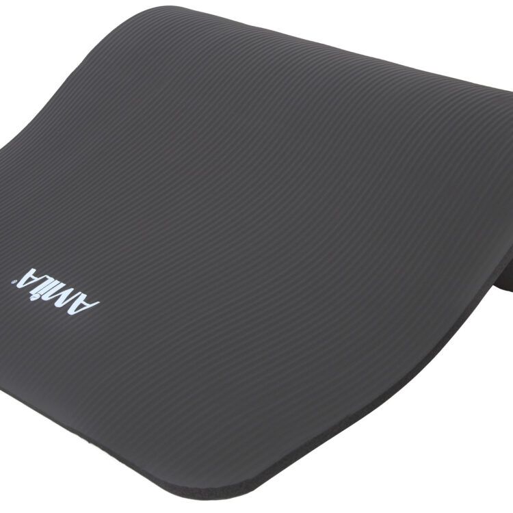 Στρώμα Γυμναστικής NBR 15mm 90Kg 183cm Μαύρο 95910
