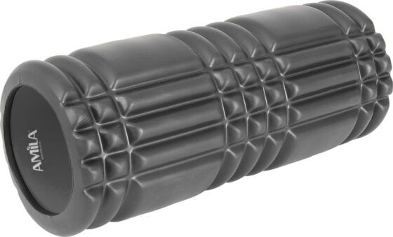 Foam Roller Plexus Φ14x33cm Μαύρο 96806