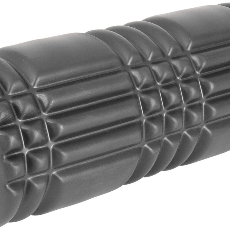 Foam Roller Plexus Φ14x33cm Μαύρο 96806
