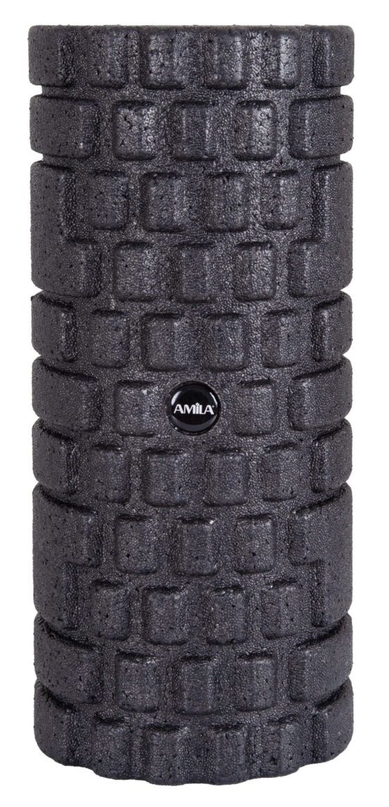 Foam Roller Spike Φ14x32cm Μαύρο AMILA 96818 - Image 2