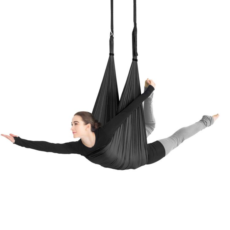 Κούνια Yoga AMILA 40D (Less Elastic) 5m Μαύρη 96922