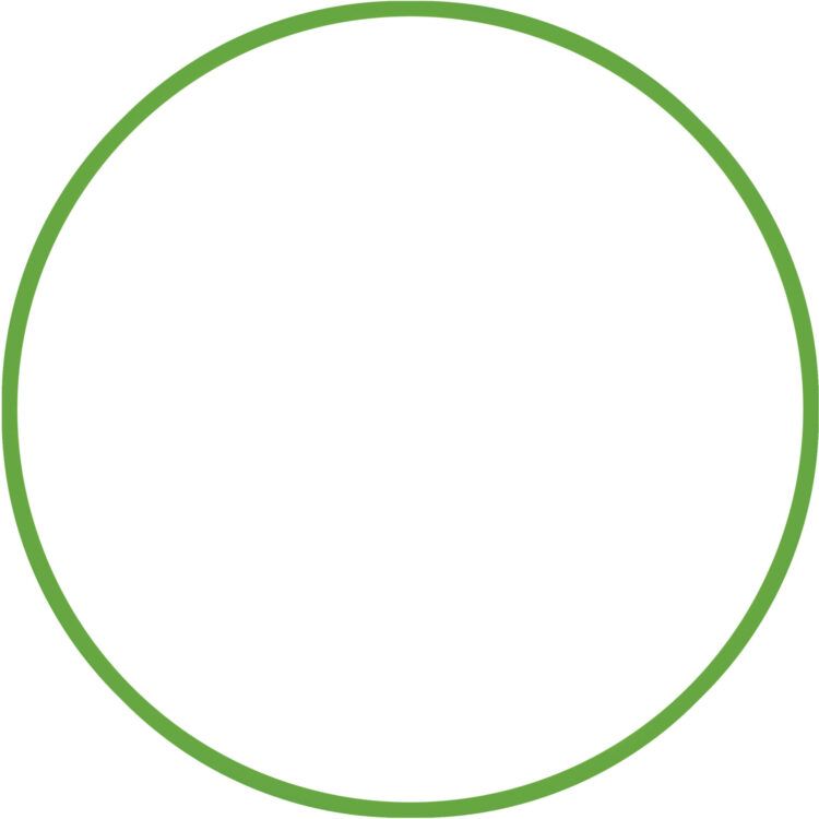 Χούλα-Χουπ HQ 60cm - Φ19mm - 230gr, Πράσινο 98800