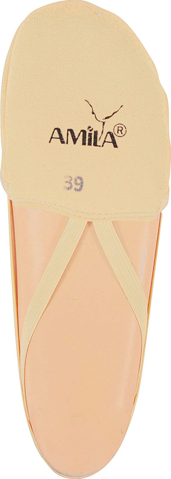 Παπούτσια Ρυθμικής Γυμναστικής Μύτης Microfiber Tan, Νο31 Amila 98868 - Image 3