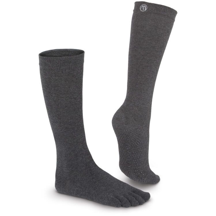 Κάλτσες Pilates Yoga AMILA Felis High Ash Grey No39-42 (99872)