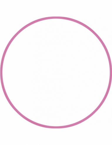 Χούλα-Χουπ 70cm - Φ19mm - 260gr, Ροζ 48158