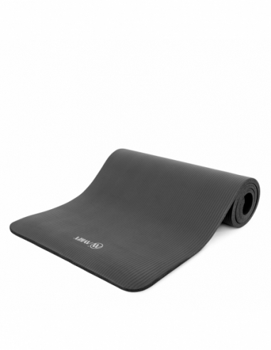 Στρώμα Γυμναστικής NBR 12mm 90Kg 142cm Μαύρο 95905