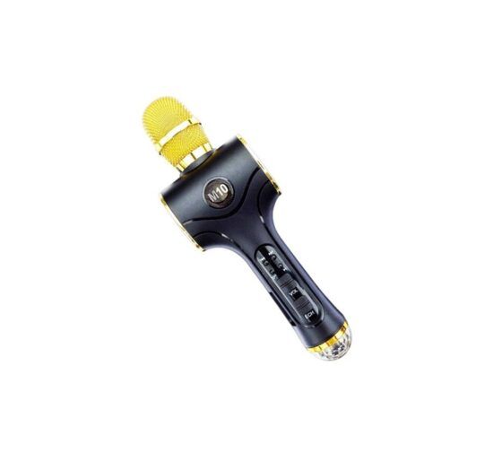 Ασύρματο μικρόφωνο Karaoke με ηχείο - M10 - 961867 - Yellow - Image 6