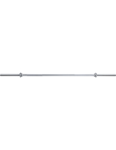 Μπάρα 28mm Βιδωτό Κολάρο 152cm 7Kg 44363