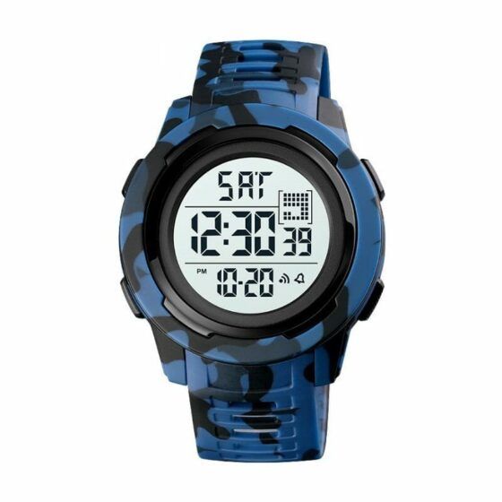 Ψηφιακό ρολόι χειρός – Skmei - 1731 - Army Blue/White - Image 2