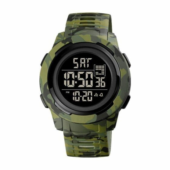 Ψηφιακό ρολόι χειρός – Skmei - 1731 - Army Green/Black - Image 2
