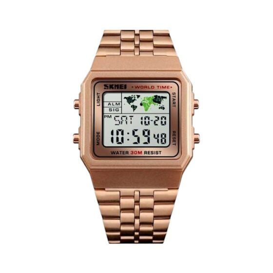 Ψηφιακό ρολόι χειρός – Skmei - 1338 - Rose Gold