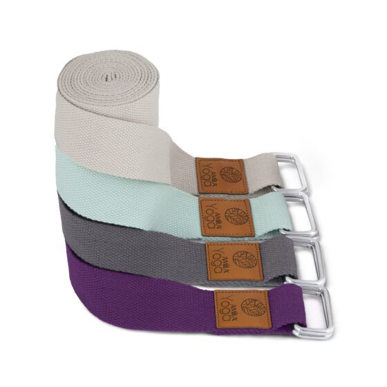 Ζώνη για Power Yoga AMILA Purple 96834 - Image 3
