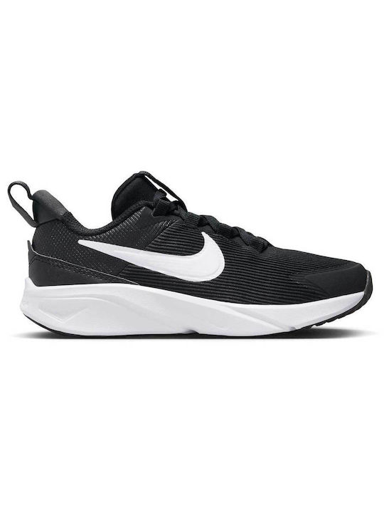 Nike Star Runner 4NN(PS) Αθλητικά Παιδικά Παπούτσια Running με Κορδόνια Μαύρα